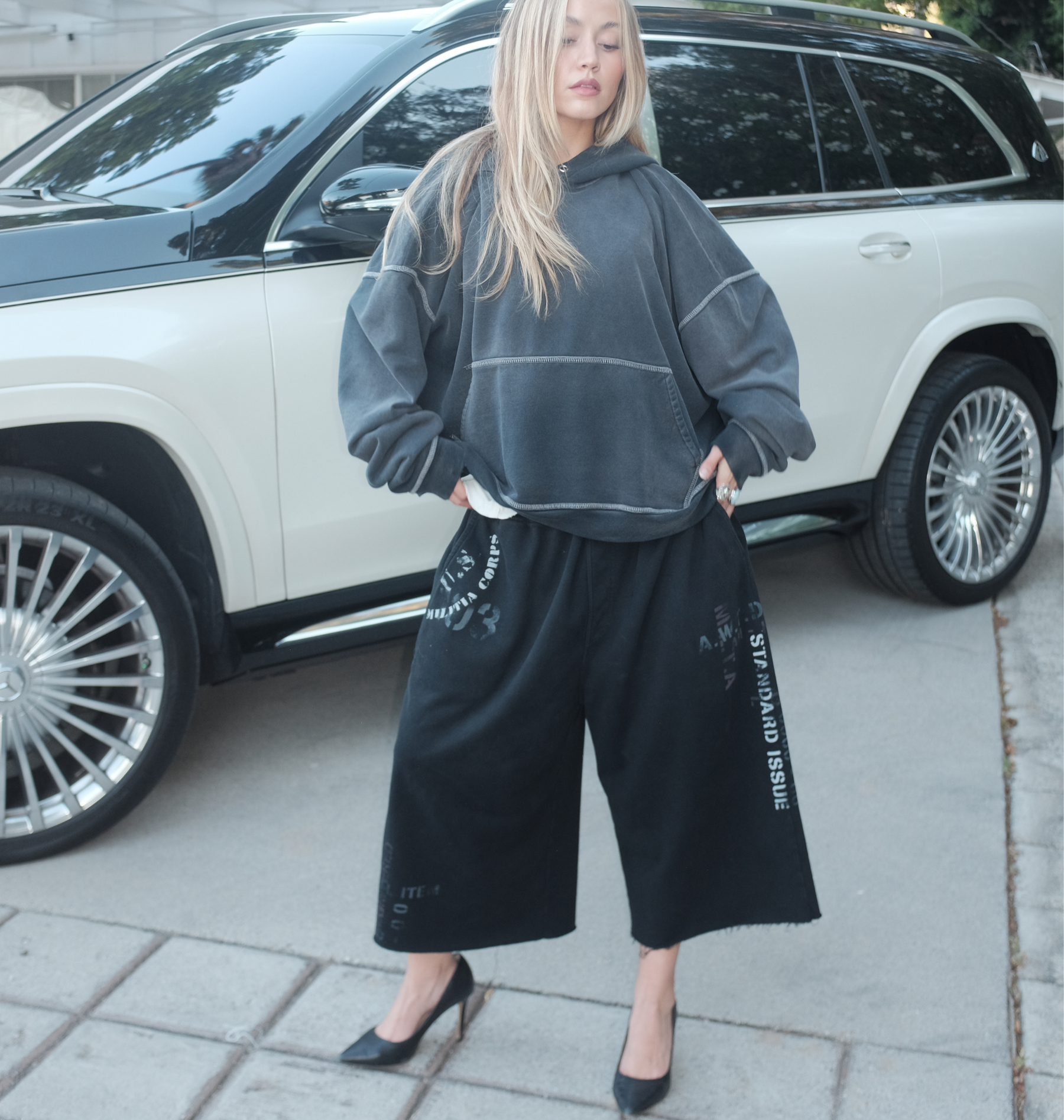 STANDARD ISSUE 3/4 SWEAT SHORTS