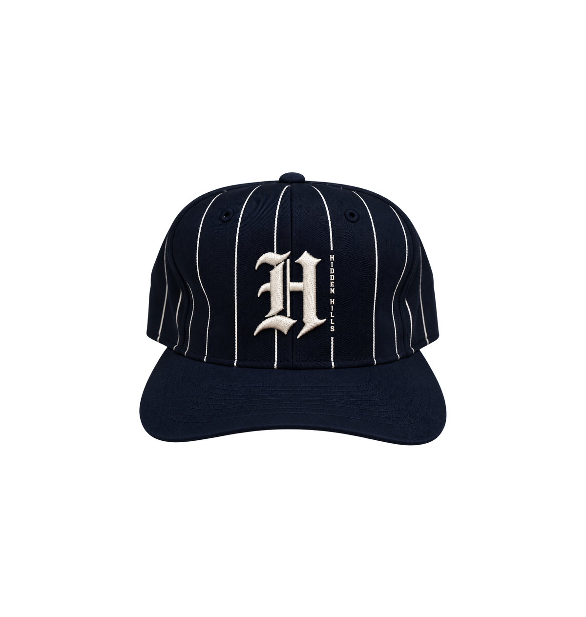 HIDDEN HILLS CAP NAVY PINSTRIPE