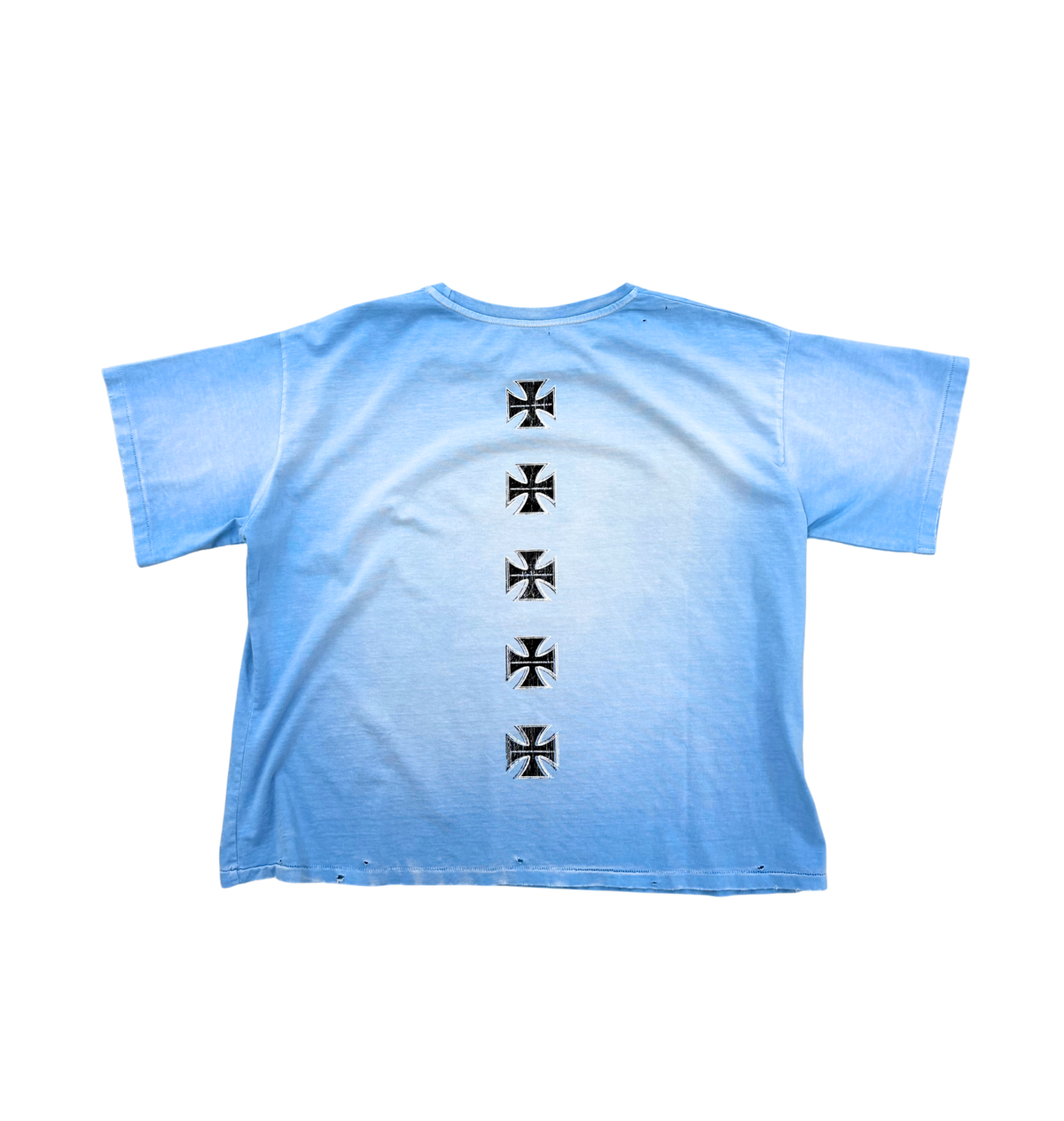 SKY BLUE IRON SPINE TEE