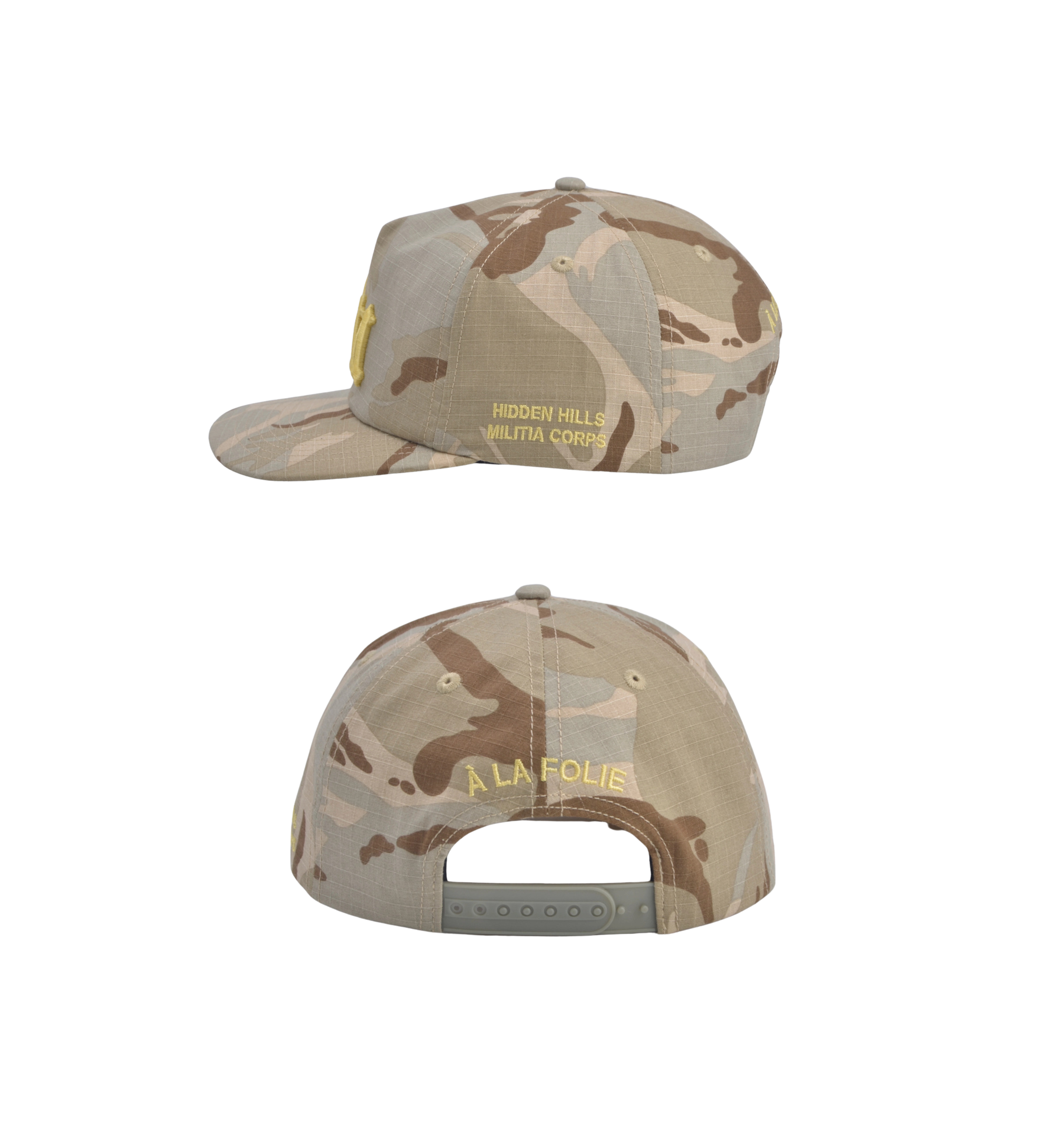 UNSTRUCTURED TEAM CAP DESERT CAMO