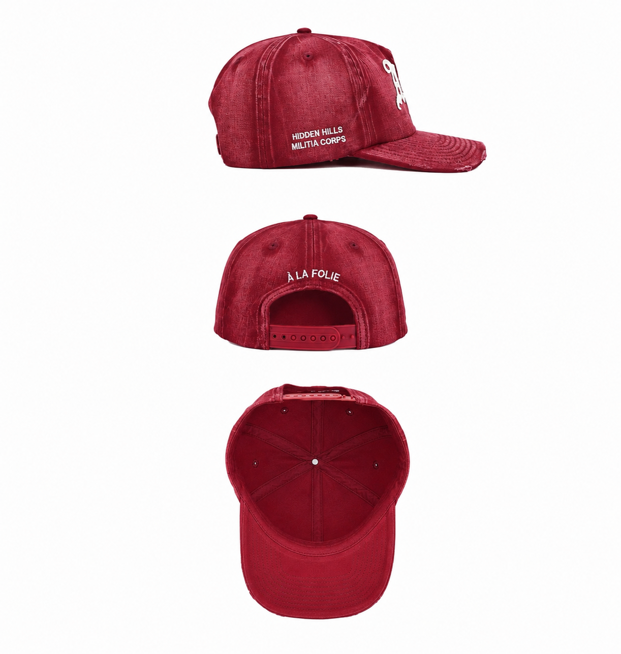 UNSTRUCTURED TEAM CAP RED