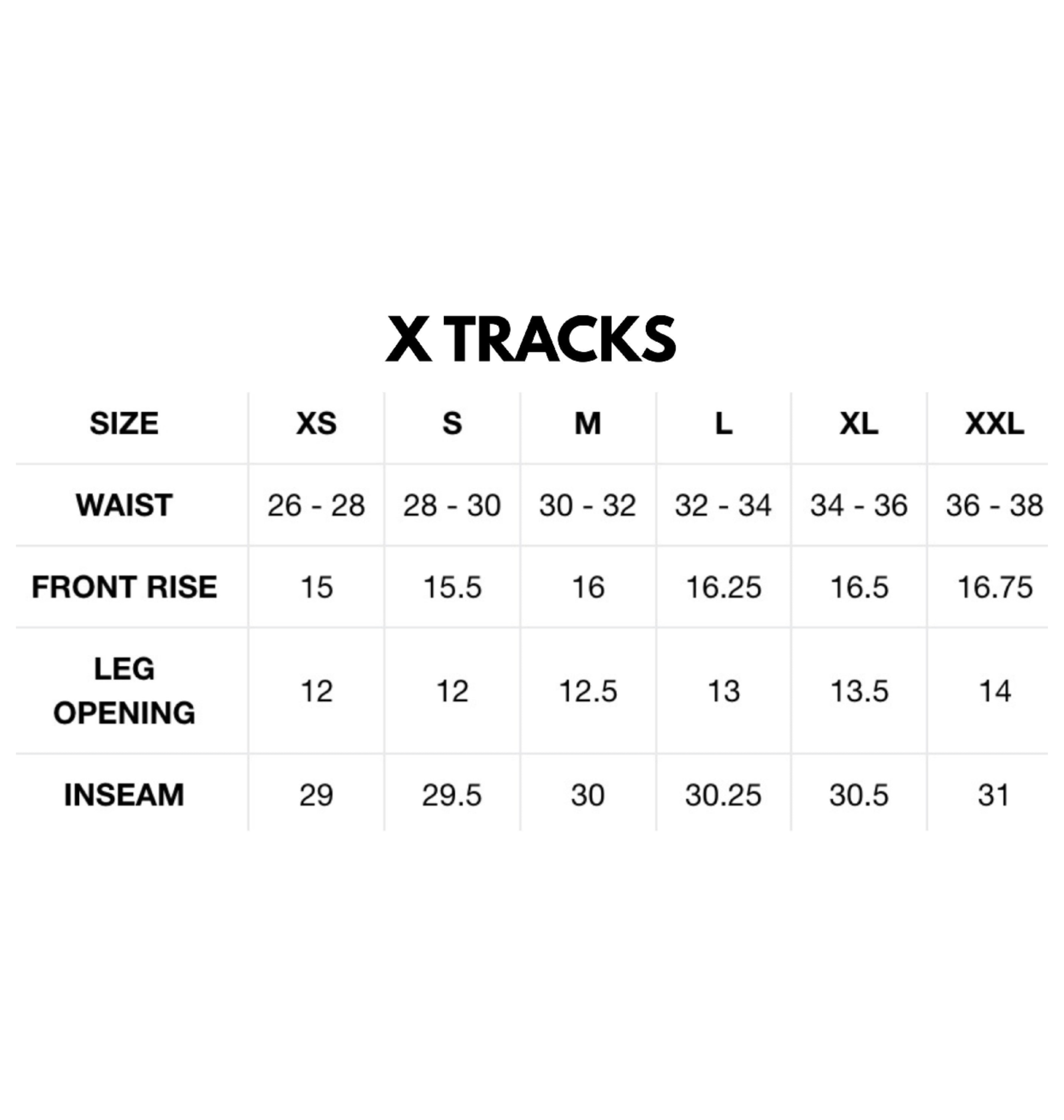 TRIPLE BLACK XTRACKS