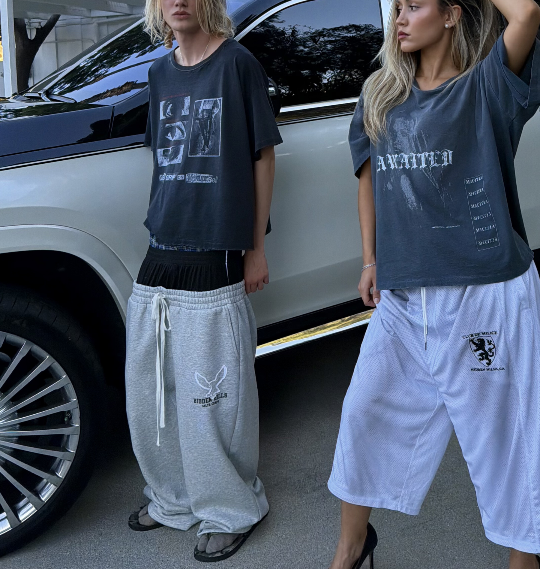 AE DOUBLE WAISTED SWEATS