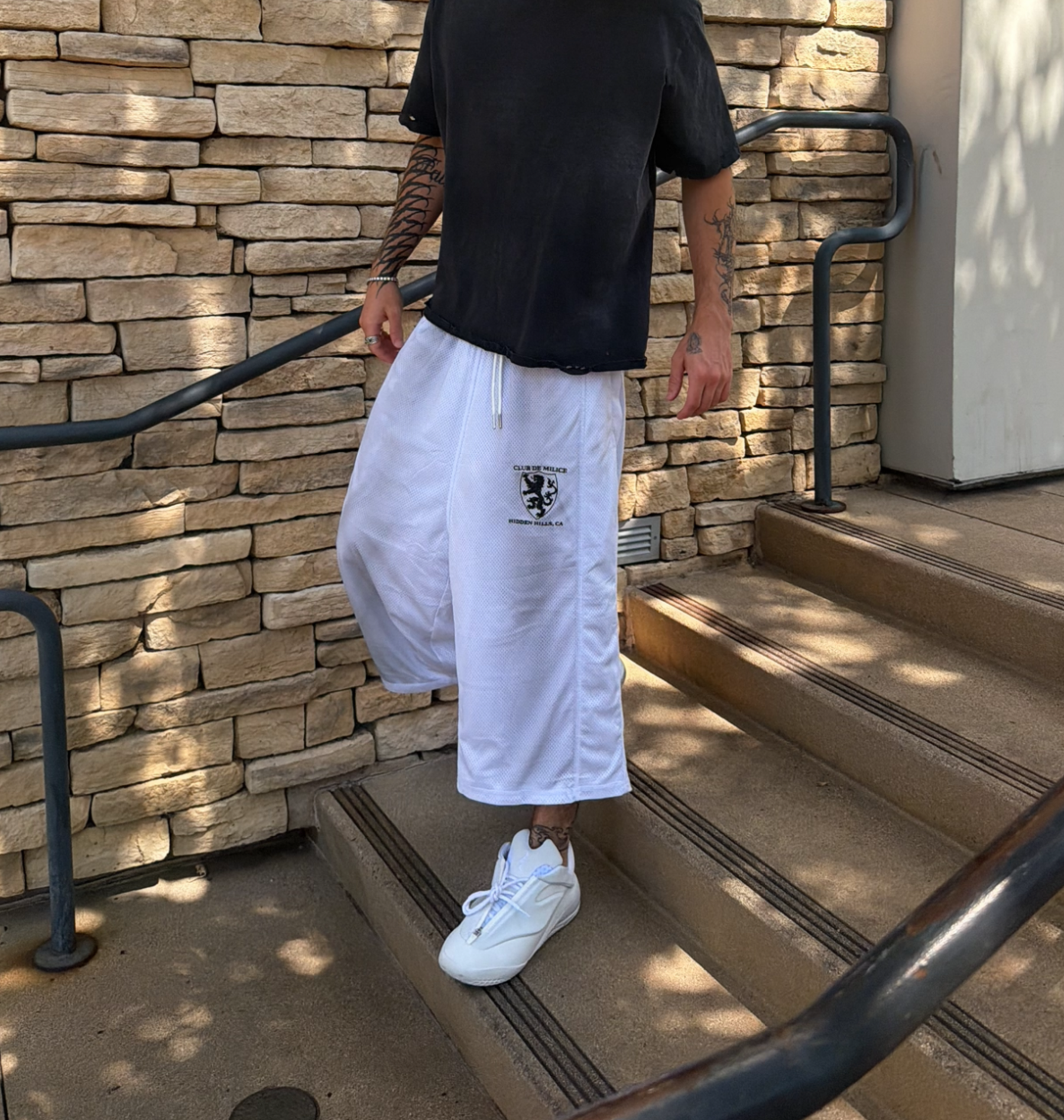 CLUB MESH 3/4 SHORTS