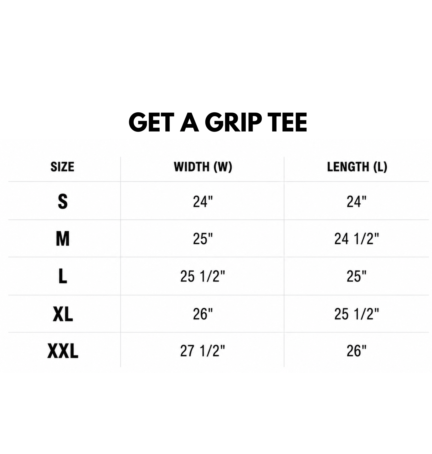GET A GRIP TEE