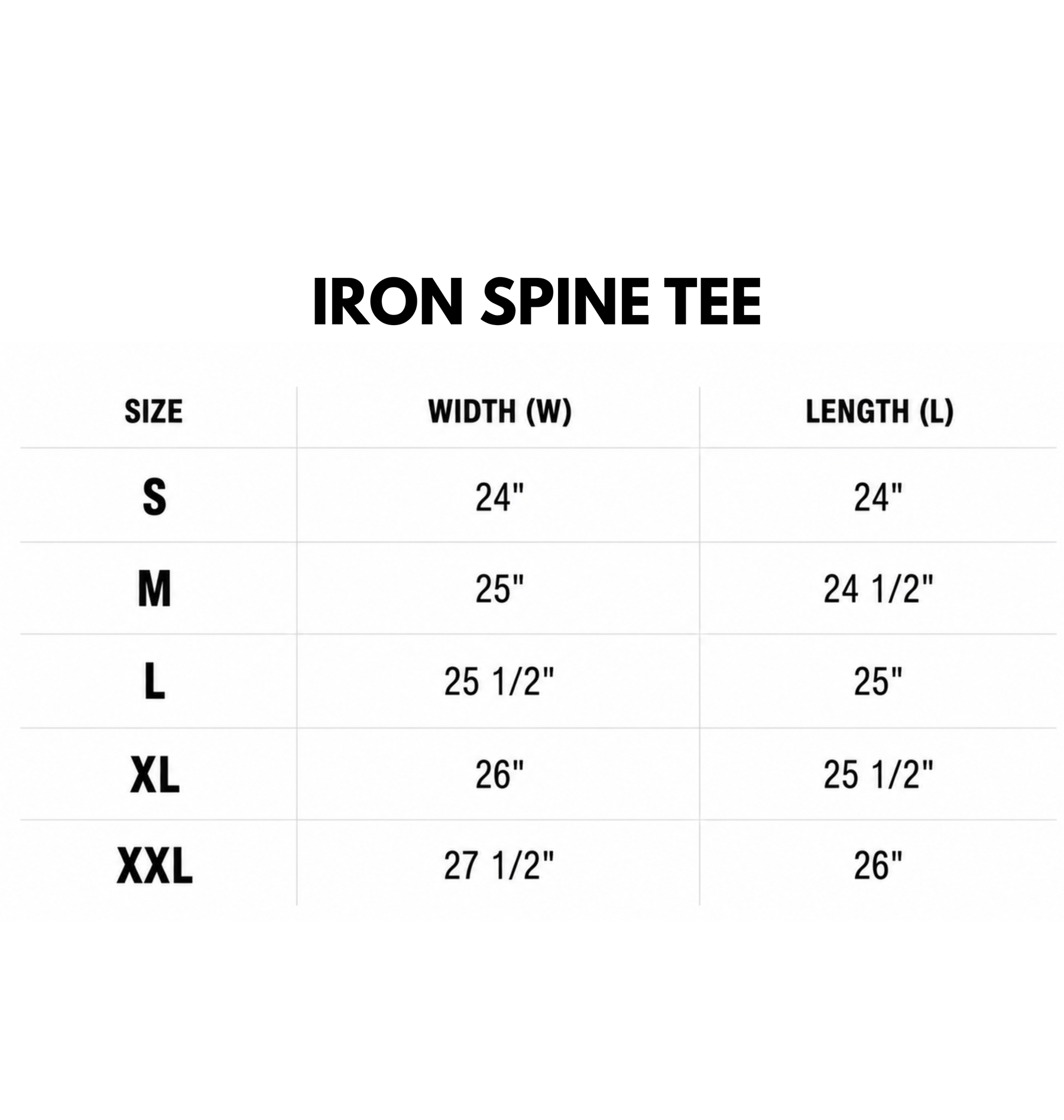 IRON SPINE TEE