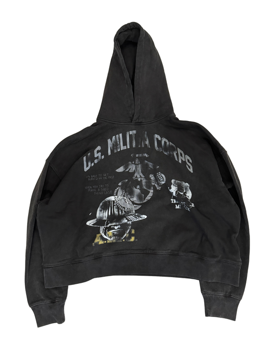 BLACK CORPS HOODIE