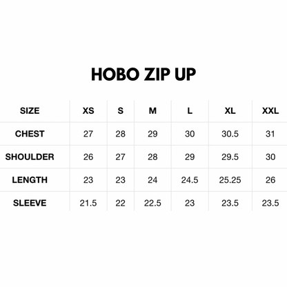 HOBO ZIP UP